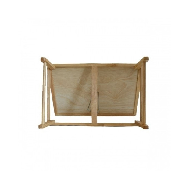 Plateau de lit inclinable en bois