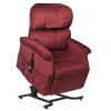 fauteuil releveur confort plus mini coloris merlot