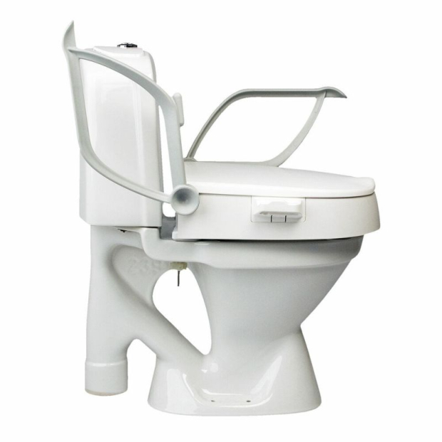 rehausseur de wc cloo avec accoudoirs relevables