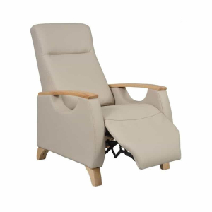 fauteuil relax manuel adagio couleur crême