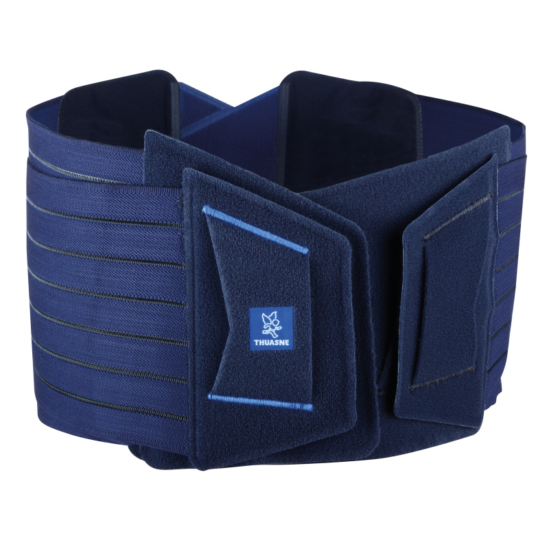 Ceinture De Soutien Lombaire Avec 6 Baleines - Pour Homme/unisexe Adulte Noir