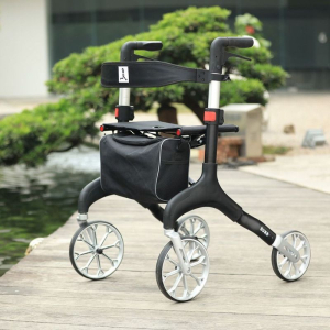 rollator manhattan mobio 4 grandes roues noir