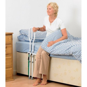 Barrière de lit pour personnes âgées à clipser, poignée d'assistance  Barrière latérale de lit pour adultes, enfants, barre de sécurité pour  handicapés Barrière de lit surélevée universelle pour adulte : :  Hygiène