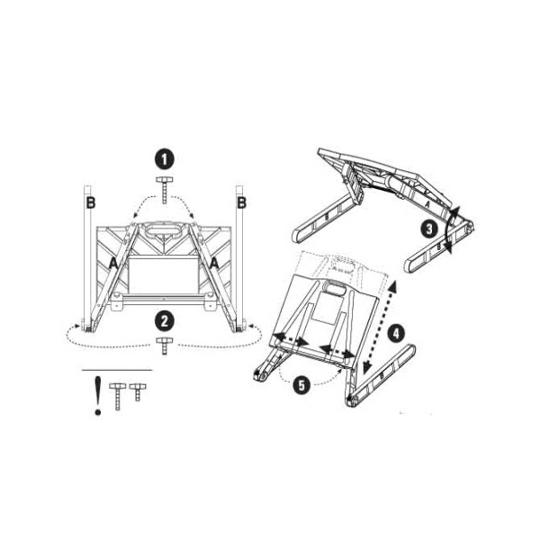 Plateau Support de Lit pour Ordinateur Portable