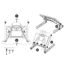 Plateau Support de Lit pour Ordinateur Portable
