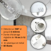 caractéristiques lampe électrique à détection de mouvement