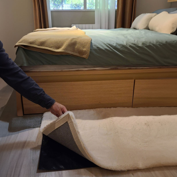 Tapis Alarme de Descente de Lit sous tapis ordinaire