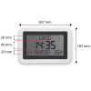 dimensions pendule calendrier viso 10