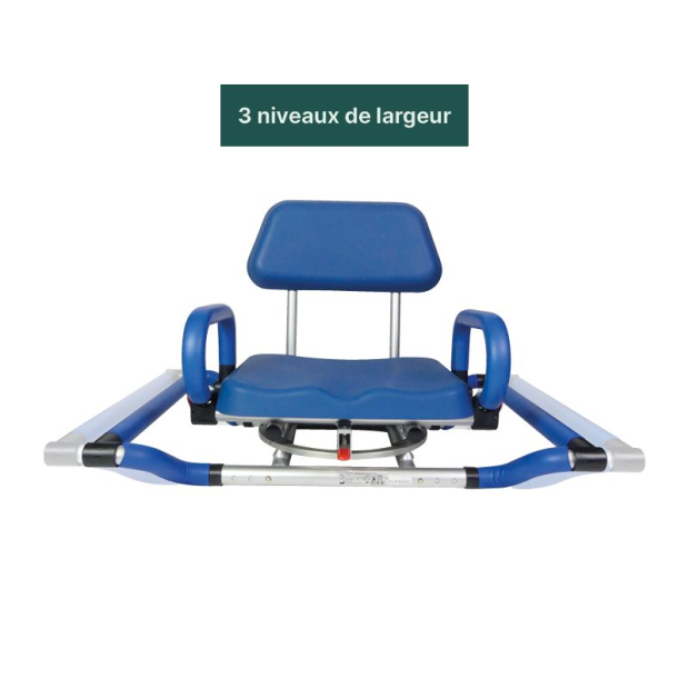 Siège de bain pivotant et ajustable Easy Swing