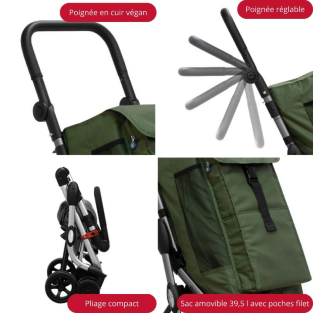 Chariot de course Go Up Premium Collection Noir