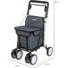 dimensions chariot de course carlett 800