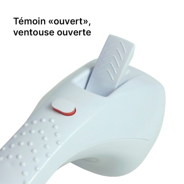 Indicateur adhérence vert/rouge barre d'appui Stick and Stay