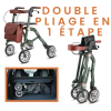 Déambulateur tout terrain compact Trive