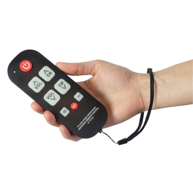 Télécommande Universelle Ergo TV / HIFI avec 8 grandes touches simples