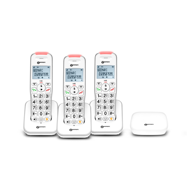 Téléphone sans-fil Liberty 200 Geemarc spécial Box internet