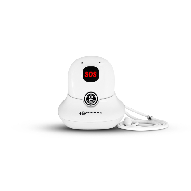 médaillon d'alerte du Téléphone Sans-Fil SOS PRO Amplidect 595 réglage volume