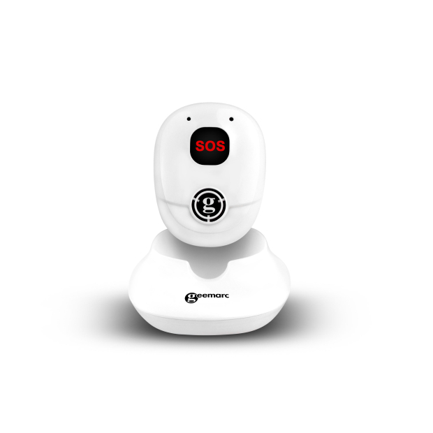 Téléphone sans-fil Amplidect 595 SOS Pro avec médaillon alerte