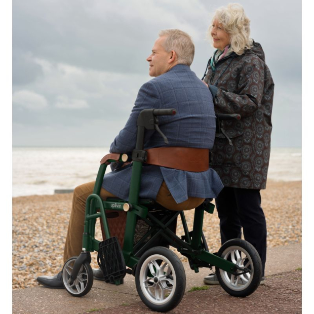 Déambulateur Fauteuil de Transfert Glide 2 en 1 uplivin
