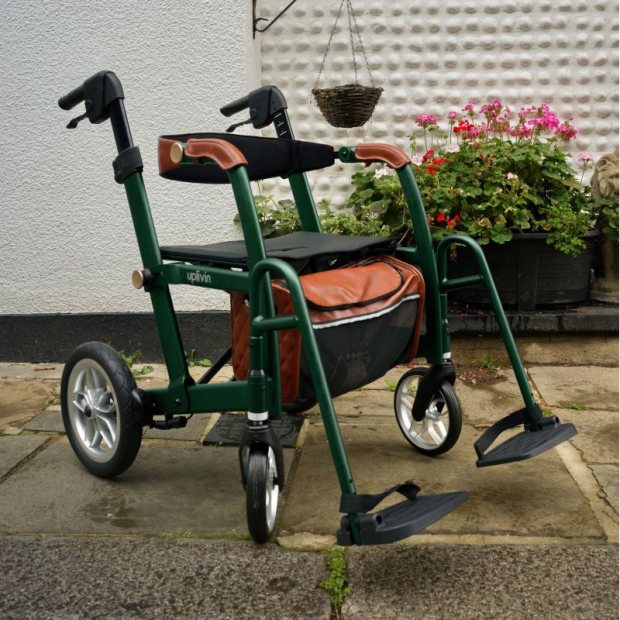 Déambulateur Fauteuil de Transfert Glide 2 en 1 uplivin
