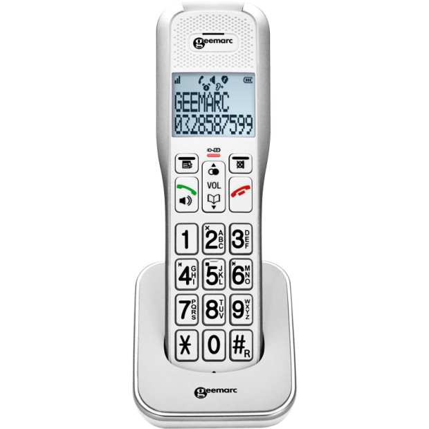 Téléphone sans-fil Additionel Amplifié Amplidect 595