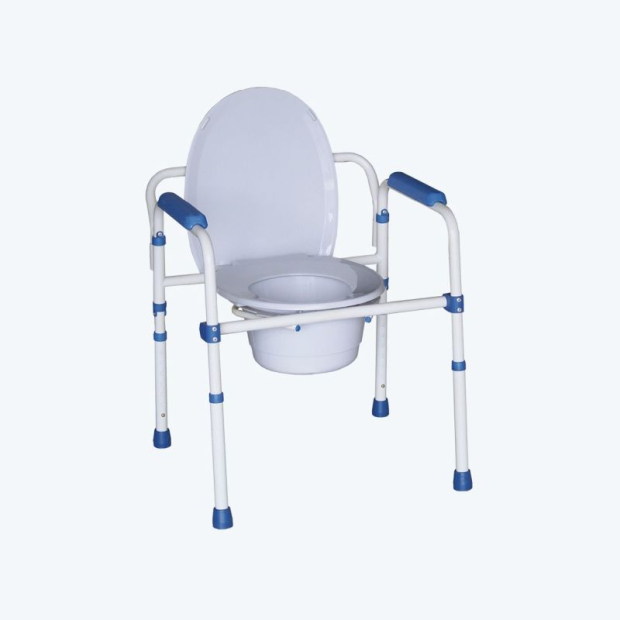 chaise de toilette perçée wc