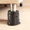 Pieds Rehausseurs de lit réglables universels Sure Grip Noir