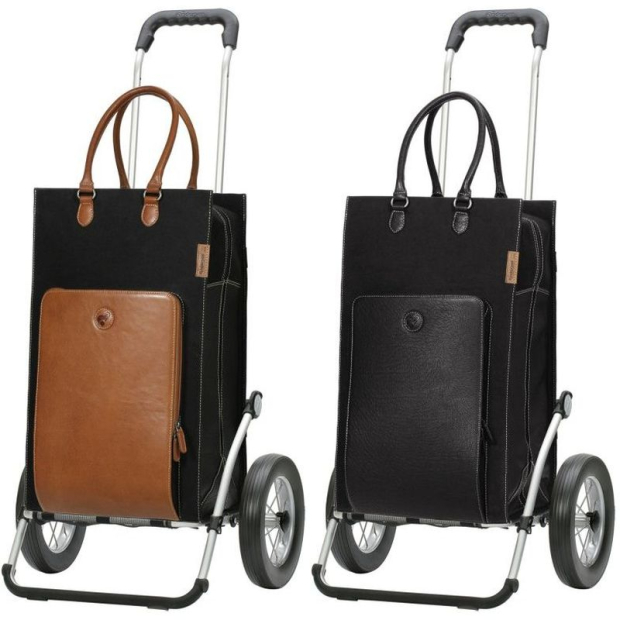chairot de course Royal shopper 2 roues andersen shopper sac cuir charu