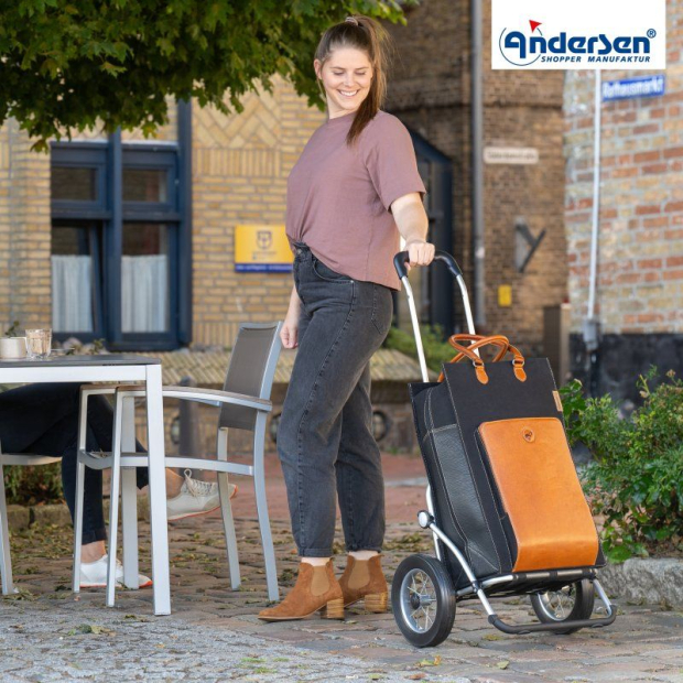 Chariot de course Andersen Royal Shopper Cuir