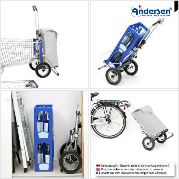 Chariot de course Andersen Royal Shopper Cuir