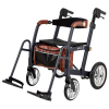 Déambulateur Fauteuil de Transfert Glide 2 en 1 uplivin