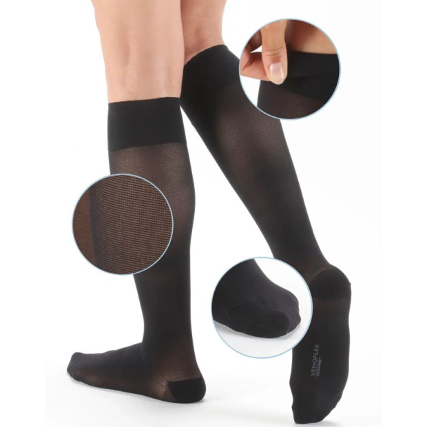 Mi-Bas Chaussette de Contention Venoflex Secret Thuasne