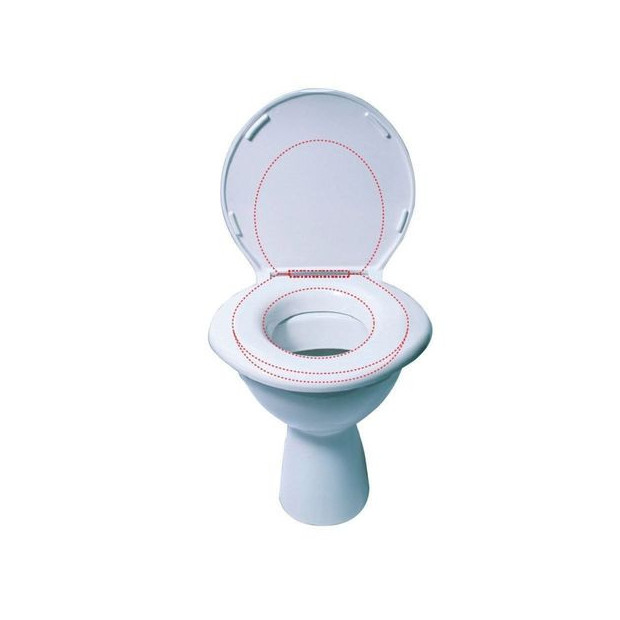 Lunette de toilettes bariatrique extra large et tés résistante