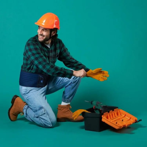 Port de la ceinture Lombacross Activity en situation de chargement