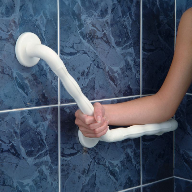 Barre de relèvement 135° blanche akw