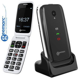 Téléphone Portable SOS à Clapet CL 8700 Geemarc