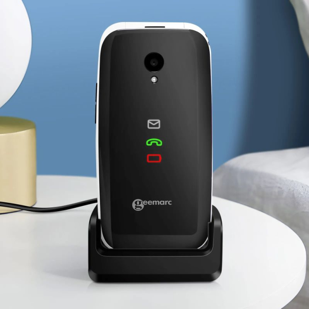 Téléphone Portable SOS à Clapet CL 8700 Geemarc