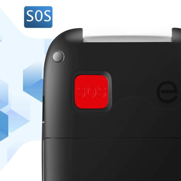 Téléphone Portable SOS à Clapet CL 8700 Geemarc