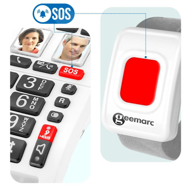 touche d'appel sos cl 610