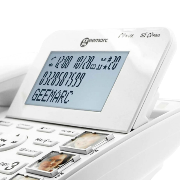 Téléphones Duo Amplidect Combi Photodect 295 Geemarc