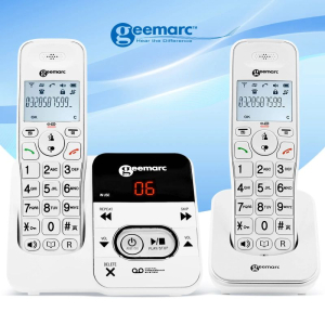 Pack Duo Téléphones Sans-Fil Amplidect 295 avec répondeur