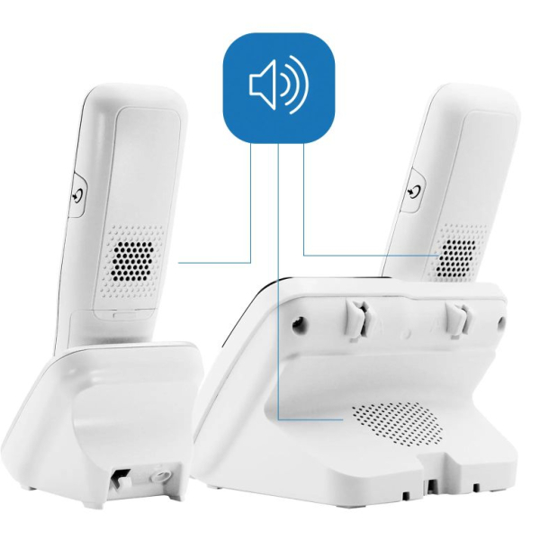 Pack Duo Téléphones Sans-Fil Amplidect 295 avec répondeur