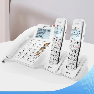 Pack Trio Téléphones Amplidect Combi 295