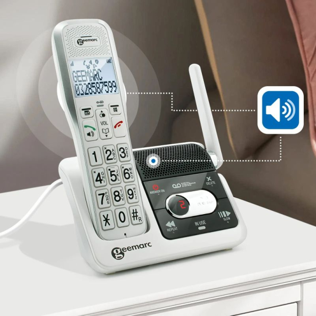 Téléphone Sans-Fil Amplidect 595 avec interphone