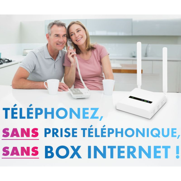 BOITIER 4G CL 2000 POUTELEPHONER SANS PRISE TELEPHONIUQUE NI BOX INTERNET
