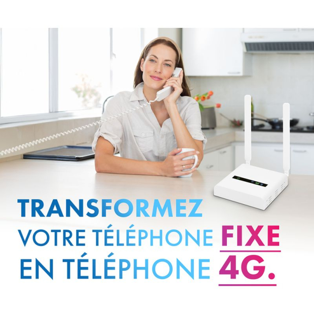 Boitier 4G CL 2000 pour téléphone fixe