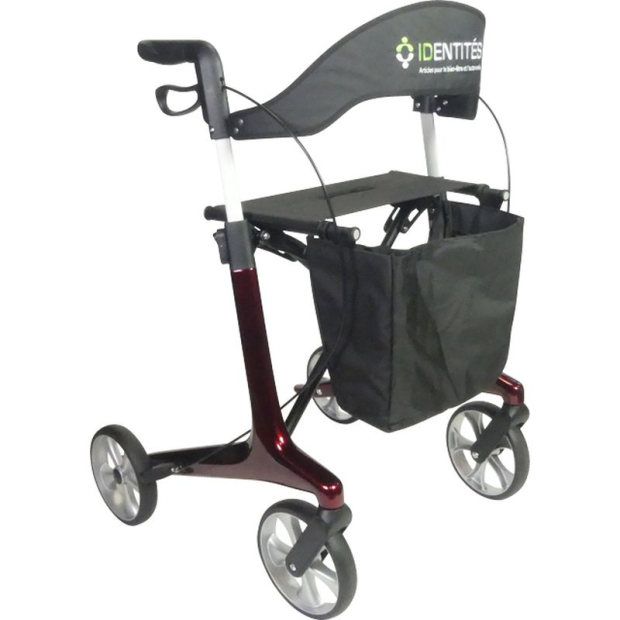 rollator ultra leger neo smart rouge
