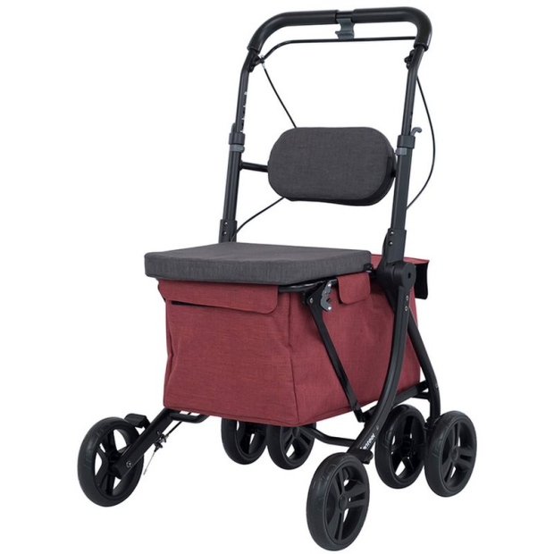 caddie de course rest n roll vue de profil