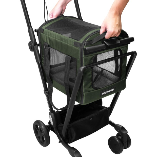 Chariot de course Easy Go Pets 2 en 1