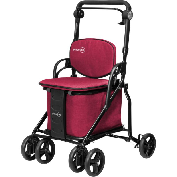 chariot de course deambulateur care one s playmarket grenat