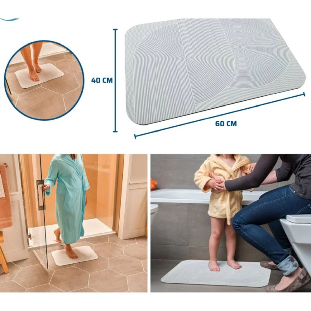 Tapis de sortie de bain hydro absorbant